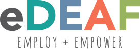eDeaf logo